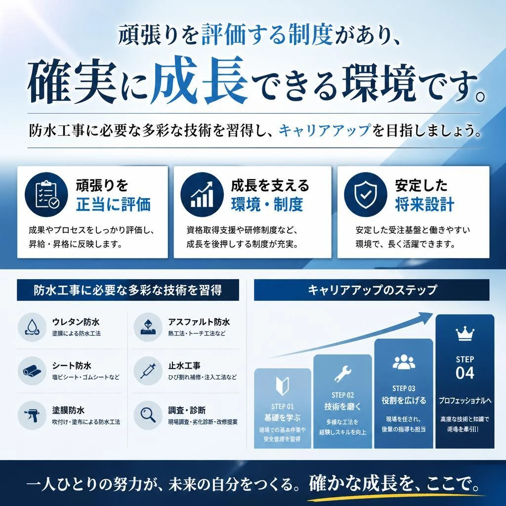 安定した収入とスキルアップ